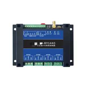 Módulo 4G DTU rede IO controlador entrada digital de 4 vias relé de 4 vias saída gravação de áudio RS485