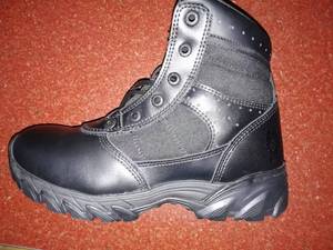 Bottes en cuir noir DFP1 PNP pour femme - Product Image 6