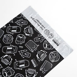 Bolsas de Envío de Plástico Negro Mate en Oferta, Bolsas de Correo con Logotipo Personalizado Impreso, para Pequeñas Empresas - Product Image 3