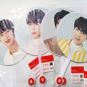 พัดพลาสติกใสพิมพ์ลายตามสั่ง ดีไซน์สากล รูปดาว สไตล์เกาหลี พร้อมโลโก้ - Product Image 3