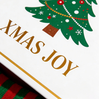 Emballage vide pour chaussettes de Noël, boîtes à thème de Noël, boîte à tiroir avec ruban et poignée coulissante pour vêtements