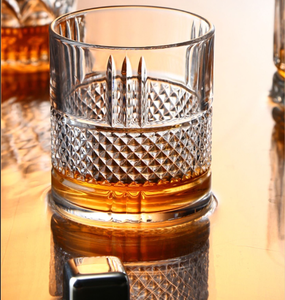 Bán buôn thủy tinh tùy chỉnh OEM 300ml tinh thể Kim Cương Đá cốc thủy tinh Whiskey Kính - Product Image 2