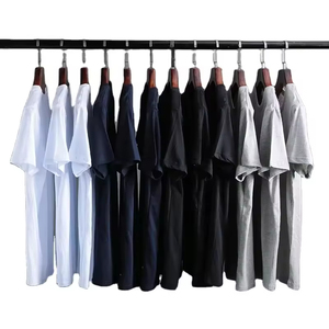 เสื้อยืดผู้ชายแบบเรียบสำหรับโปรโมชั่น รับผลิตตามสั่ง ปักลาย สกรีนลาย เสื้อยืดเปล่า เสื้อยืดโอเวอร์ไซส์ ขายส่ง - Product Image 1