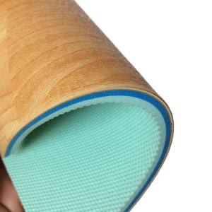 Vente chaude PVC rouleau revêtement de <span class=keywords><strong>sol</strong></span> anti-dérapant étanche conception ignifuge pour la maison Gym et terrain de basket facile colle <span class=keywords><strong>mousse</strong></span> directe - Product Image 4