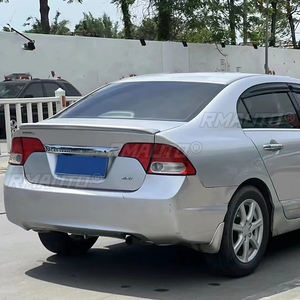 Pour Honda Civic 2005 06 07 08 09 10 11 Berline 4 Portes 8ème Génération Aileron de coffre arrière type bec de canard Accessoires Pièces - Product Image 6