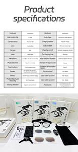 Lunettes Intelligentes G1 Tendance 2025 avec Caméra HD, Traduction IA, Musique, Appels, Réduction de Bruit ENC, Lunettes de Soleil Sportives - Product Image 5