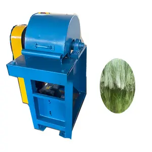 Décoration de la machine à fibres d'ananas, machine à extraire les fibres de banane, machine à extraire les fibres de sisal et de chanvre
