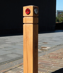 Bornes en bois chanfreinées (allée / parc) - Product Image 3