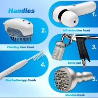 Appareil de soin du cuir chevelu pour la croissance des cheveux, soin capillaire anti-chute, purification des follicules pileux, détection HD, massage vibrant