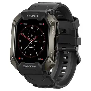 2022 New KOSPET TANK M1 Bt Phone 20 Styles Sport Smart Watch 380mah Battery Smart Bracelet Man Cheap Reloj Smart Watch