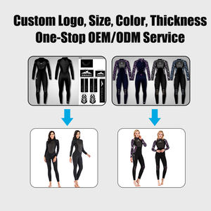Custom Roupa De Mergulho 3Mm Neopreen Heren Wetsuit Ademend Eendelig Thermisch Surfen Duikpak Voor Volwassenen - Product Image 5
