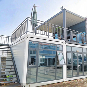 Di động và di chuyển đúc sẵn 20 ft Chiều dài chân Container vận chuyển văn phòng 20ft - Product Image 4