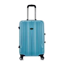 Maleta דה viaje קון רואדה קשה pc בקתת trollybag נסיעות עם גלגלים כחול ספורט מזוודות מזוודות