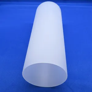 Wholesale Oem Customized Frosted Acrylic Pipe Plastic Pipe Opal Satin Frosted Acrylic Tube For Lighting