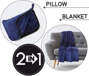 Oreiller de voiture en polaire, mobilier de bureau, Ultra doux et confortable, design personnalisé, vente en gros,, avec housse - Product Image 2