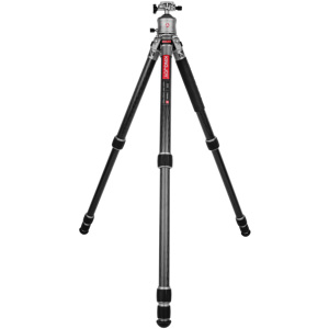 KINGJOY C83 + B30 hecho en casa de alta calidad de fibra de carbono profesional DSLR cámara de vídeo trípode con cardán trípode grande <span class=keywords><strong>para</strong></span> ver pájaro - Product Image 5