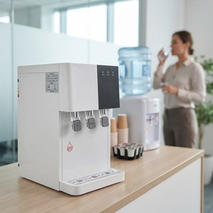 Dispensador <span class=keywords><strong>de</strong></span> <span class=keywords><strong>Agua</strong></span> RO OEM con Filtro, <span class=keywords><strong>Agua</strong></span> Fría, Caliente y a Temperatura Ambiente, Tres Grifos, Purificador <span class=keywords><strong>de</strong></span> <span class=keywords><strong>Agua</strong></span> <span class=keywords><strong>de</strong></span> Sobremesa <span class=keywords><strong>para</strong></span> Hogar, <span class=keywords><strong>Oficina</strong></span> y Uso Comercial - Product Image 2