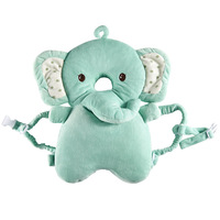 Casque de protection pour bébé, coussin dorsal de sécurité pour tout-petit, motif renard et abeille, respirant, jaune