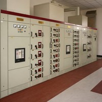 Panel Eléctrico Interior de la Serie GCK Personalizable, Tipo Extraíble, 30kA, IP42, 1600A, para Gabinete de Infraestructura de Centros Comerciales