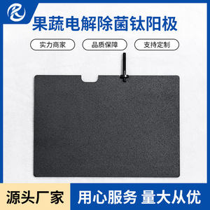 Placa de electrodo de titanio para plantas de procesamiento de frutas, equipo de desinfección de superficies por anodización - Product Image 5