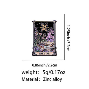 Pin de <span class=keywords><strong>tarot</strong></span> de adivinación de arte estético - Product Image 2