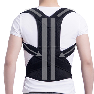 Échantillon <span class=keywords><strong>gratuit</strong></span> Réglable Orthopédique Néoprène Cuivre Compression Dos Posture <span class=keywords><strong>Correcteur</strong></span> Épaule Soutien - Product Image 2