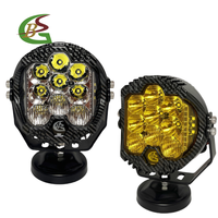 Lumière de travail LED super lumineuse BSG SK-5 50W IP67 étanche en aluminium de 5 pouces, 5000 lumens, 10-40V pour voiture