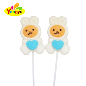 Boîte de présentation de 24 sucettes en forme d'ours et de lapin de dessin animé, guimauves et barbes à papa, vente en gros - Product Image 2