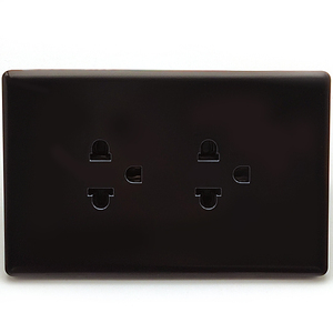 Toma de Corriente de Pared Estándar Americano, Enchufe Decorativo <span class=keywords><strong>Doble</strong></span> de 3 Clavijas <span class=keywords><strong>con</strong></span> Panel de PC, Interruptores de Luz, Receptáculo de Pared <span class=keywords><strong>con</strong></span> Corriente Máxima de 16A - Product Image 5