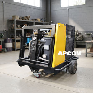 Compresseur d'air à vis portable à essence 18HP 13Bar 40CFM avec moteur Vanguard, compresseur d'air rotatif mobile pour l'exploration sur le terrain - Product Image 1