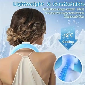 Wearable <b>Neck</b> <b>Cooler</b> for Summer <b>Neck</b> Cooling Tube Reusable Cooling <b>Neck</b> Sleeve for Hot Weather Freezing Summer Hot Wave - Product Image 5
