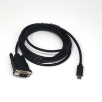 Kabel Serial FTDI232 USB C Ke RS485 DB9 Kecepatan Tinggi, Kabel Pria Wanita, Transfer Data Serial Andal untuk Perangkat Otomasi
