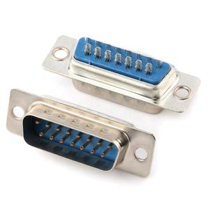 Connecteur VGA mâle 15 broches série DB, connecteur VGA D-sub mâle à souder - Product Image 1