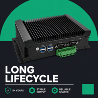 Computadora Industrial Integrada YCT para Montaje en Pared, Sin Ventilador, 4 Puertos USB 3.0, Doble COM, GPIO, WiFi, para Maquinaria de Empaque y Kioscos