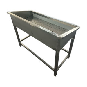 Tablero de drenaje de acero inoxidable VICTORY KITCHEN, soporte de clasificación de salmuera para hoteles y restaurantes, suministro de drenaje de verduras - Product Image 4