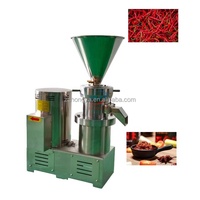 Machine à moudre les cacahuètes automatique à grande capacité à bas prix, moulin colloïdal, ligne de production de beurre de cacahuètes
