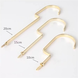 Tùy chỉnh thép không gỉ Chrome mạ phẳng móc treo móc áo phụ kiện - Product Image 4