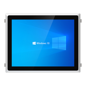 PC industriel à écran tactile capacitif sans ventilateur de 15,0 pouces 1024x768 avec surveillance de l'énergie éolienne, SSD M.2 NVME, double LAN et port HD - Product Image 2