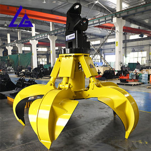 4 Griffes Orange Peel Grappin <span class=keywords><strong>pour</strong></span> <span class=keywords><strong>Mini</strong></span> Excavator 7 9Ton LIGONG Scrap Demolition Grab - Product Image 5