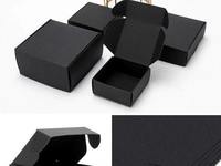 Großhandel Recycelbare Individuell Bedruckte Schwarze Papier-Versandkartons Geschenkverpackungen Kartons
