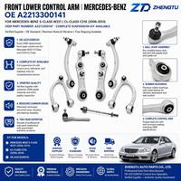 Mercedes S-Klasse W221 CL-Klasse C216 Vorderes Rechtes Aufhängungskit OEM A221330014 Querlenker Kugelgelenke Stabilisatorstangen Komplettset