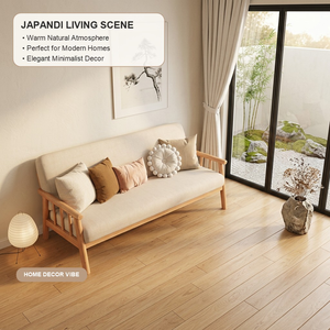 Sofá Moderno Nórdico Japandi <span class=keywords><strong>de</strong></span> Chenilla con Relleno <span class=keywords><strong>de</strong></span> Esponja, Color Blanco Crema, Ahorro <span class=keywords><strong>de</strong></span> Espacio para Apartamentos Pequeños, Juego <span class=keywords><strong>de</strong></span> Sala <span class=keywords><strong>de</strong></span> Estar <span class=keywords><strong>de</strong></span> 2 y 3 Plazas - Product Image 5