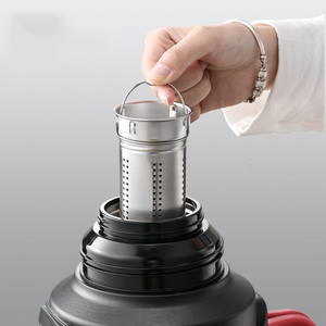 Botella Térmica de Acero Inoxidable, Termo para Agua, Té y Café, Mantiene <span class=keywords><strong>la</strong></span> Temperatura, en Oferta - Product Image 5