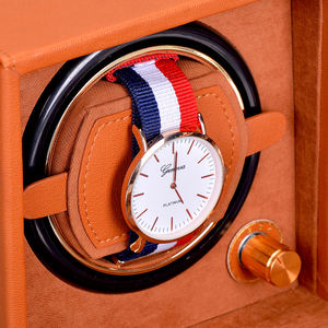 Remontoir de <span class=keywords><strong>montre</strong></span> automatique unique en cuir PU de haute qualité remontoir de <span class=keywords><strong>montre</strong></span> automatique économique Design attrayant boîtes de <span class=keywords><strong>montre</strong></span> étuis - Product Image 3