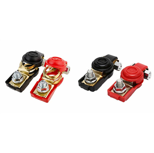 1 cặp ampper pin thiết bị đầu cuối thiết lập W/ M8 Nut, tương thích cho Nissan altima Murano Pathfinder Maxima Quest Rogue Titan Versa vv - Product Image 4