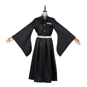 Costume de <span class=keywords><strong>cosplay</strong></span> Demon Slayer pour adulte, ensemble complet de tenue bidimensionnelle - <span class=keywords><strong>Kamado</strong></span> <span class=keywords><strong>Tanjiro</strong></span> et Nezuko en polyester pour hommes - Product Image 5