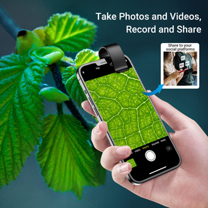 Objectif d'appareil photo pour téléphone portable <span class=keywords><strong>APEXEL</strong></span>, best-seller, objectif microscope 200X pour bijoux, peau - Product Image 6