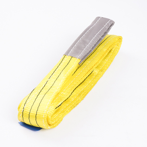 Pasokan pabrik Topsun 1-10 <span class=keywords><strong>Ton</strong></span> warna-pita tekstil kode pita angkat <span class=keywords><strong>Sling</strong></span> derek poliester datar anyaman dapat dipisah sabuk pengikat - Product Image 2