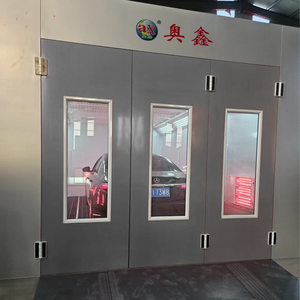 كشك طلاء للسيارات المستخدمة كشك طلاء تان الصوفي مع نظام تنظيف الهواء كشك طلاء السيارات - Product Image 4