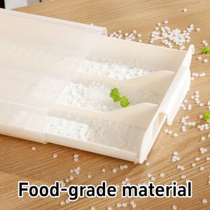 Contenedor Multiusos para Refrigerador, Caja Transparente Apilable para Guardar Dumplings Congelados, con Tapa con Indicador de Fecha, Apto para Congelador, Contenedor Doméstico - Product Image 5